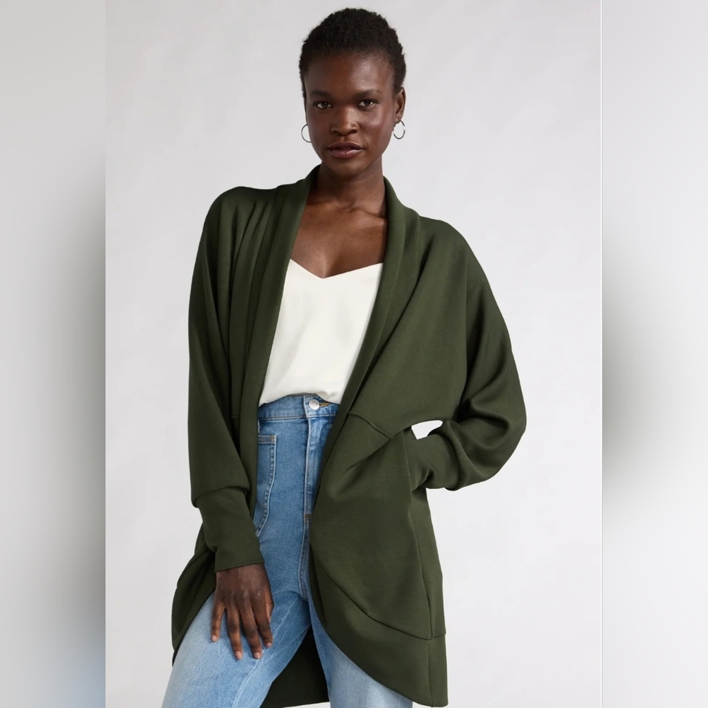 Olive Green Women's Cardigan